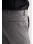 Füme Yan Cep Açık Paça Kendinden Desenli Slim Fit Pantolon 1003255152 5
