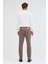 Haki Yan Cep Düz Paça Pamuklu Slim Fit Chino Casual Pantolon 1003255155 4