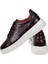 Hakiki Deri Erkek Spor Ayakkabı PLM-021 Koyu Bordo 5
