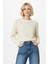 Natural Kadın Taş İşleme Detaylı Bisiklet Yaka Triko Kazak 7045 1