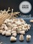15 mm Damla Oval Ahşap Boncuk (50 Gram 47 Adet) Delik Çapı 6 mm Makrome Çanta Takı Tasarım 1