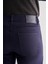 Koyu Lacivert Casual Slim Fit 5 Cep Düz Paça Pantolon 1003255320 5