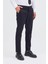 Siyah Yan Cep Düz Paça Pamuklu Slim Fit Chino Casual Pantolon 1003255155 4