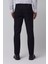 Siyah Yan Cep Düz Paça Pamuklu Slim Fit Chino Casual Pantolon 1003255155 5
