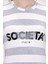 Gri Baskılı Kısa Kollu Tshirt 19831 4