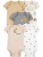 Bebek Layette 5'li Kısa Kollu Body Set Renkli 1T008910 1