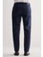 Lacivert Yan Cep Düz Paça Pamuklu Comfort Fit Chino Casual Pantolon 1003255167 4