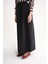 Siyah Beli Lastikli Uzun Etek 81323 3