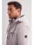 Taş Rengi Dik Yaka Çıkma Kapşonlu Slim Fit Casual Mont 1007255131 4