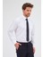 Beyaz Sert Yaka Uzun Kol Easy To Iron Comfort Fit Pamuklu Gömlek 1004255300 2