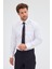 Beyaz Sert Yaka Uzun Kol Easy To Iron Comfort Fit Pamuklu Gömlek 1004255300 4