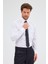 Beyaz Sert Yaka Uzun Kol Easy To Iron Comfort Fit Pamuklu Gömlek 1004255300 5