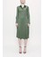 Haki Gömlek Elbise 93765 5