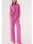 Pembe Kraşlı Pantalon Gömlek Takım 12352 1