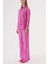 Pembe Kraşlı Pantalon Gömlek Takım 12352 3