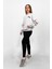 Ntb Kolda Pvc Şerit Detaylı Oversize Sweatshirt 1