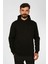 |kapüşonlu Sweatshirt| Fleto Cep Detaylı Reflektör Baskılı Şardonlu 3