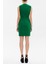 Yeşil Dar Kesim Mini Elbise 91170 9