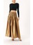 Bakır Özel Dikiş Detaylı Fermuarlı Uzun Etek 81263 1