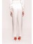 Ekru Beli Lastikli Bol Kesim Pantolon 41621 4