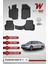 Volkswagen Passat B7 Paspas 2011 2014 Arası 3D Havuzlu Paspas Seti 1
