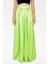 Yeşil Lastikli ve Büzgülü Uzun Etek 81072 2