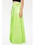 Yeşil Lastikli ve Büzgülü Uzun Etek 81072 3