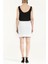 Beyaz Ipek Mini Elbise 90661 4