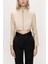 Devetüyü Fermuarlı Kısa Bluz 19838 2