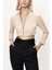Devetüyü Fermuarlı Kısa Bluz 19838 4