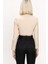 Devetüyü Fermuarlı Kısa Bluz 19838 5