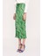 Yeşil Beli Lastikli Uzun Etek 81208 2