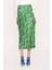 Yeşil Beli Lastikli Uzun Etek 81208 3
