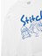 Stitch Lisanslı Bisiklet Yaka Baskılı Oversize Sweatshirt 3