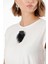 Beyaz Kısa Kollu Basic T-Shirt 19193 10