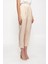 Ekru Beli Lastikli Pantolon 41619 3