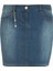 Lacivert Dar Kesim Denim Etek 80417 10