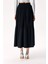Siyah Piliseli Midi Boy Etek 81275 9