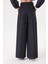 Siyah Beli Lastikli Bol Kesim Pantolon 41629 9