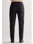 Siyah Yan Cep Düz Paça Pamuklu Comfort Fit Chino Casual Pantolon 1003255166 4