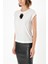 Beyaz Kısa Kollu Basic T-Shirt 19193 2