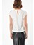 Beyaz Kısa Kollu Basic T-Shirt 19193 4