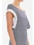 Mavi Asimetrik Kesim Mini Elbise 90644 8