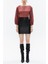 Siyah Yuksek Bel Mini Etek 81147 1