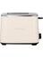 Bej Renkli 2 Dilim Ekmek Kızartma Makinesi, Pratik ve Şık Tasarım 1