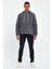 Erkek Kapşonlu Rahat Kalıp Içi Polarlı 3 Iplik Sweatshırt SPR24SW55 1