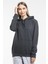 Süperlife Kadın Kapşonlu Regular Fit Ince Sweatshirt SPR21K55 4