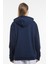 Süperlife Kadın Kapşonlu Regular Fit Baskılı Ince Sweatshirt SPR21K61 4