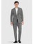 Gri Düz Zeroweight Slim Fit Takım Elbise 2