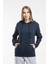 Süperlife Kadın Kapşonlu Regular Fit Ince Sweatshirt SPR21K55 3